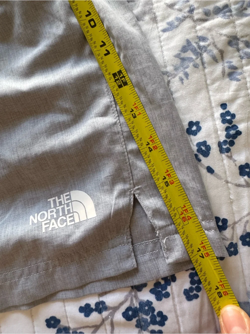 The North Face Light Grey Women's Athletic Shorts